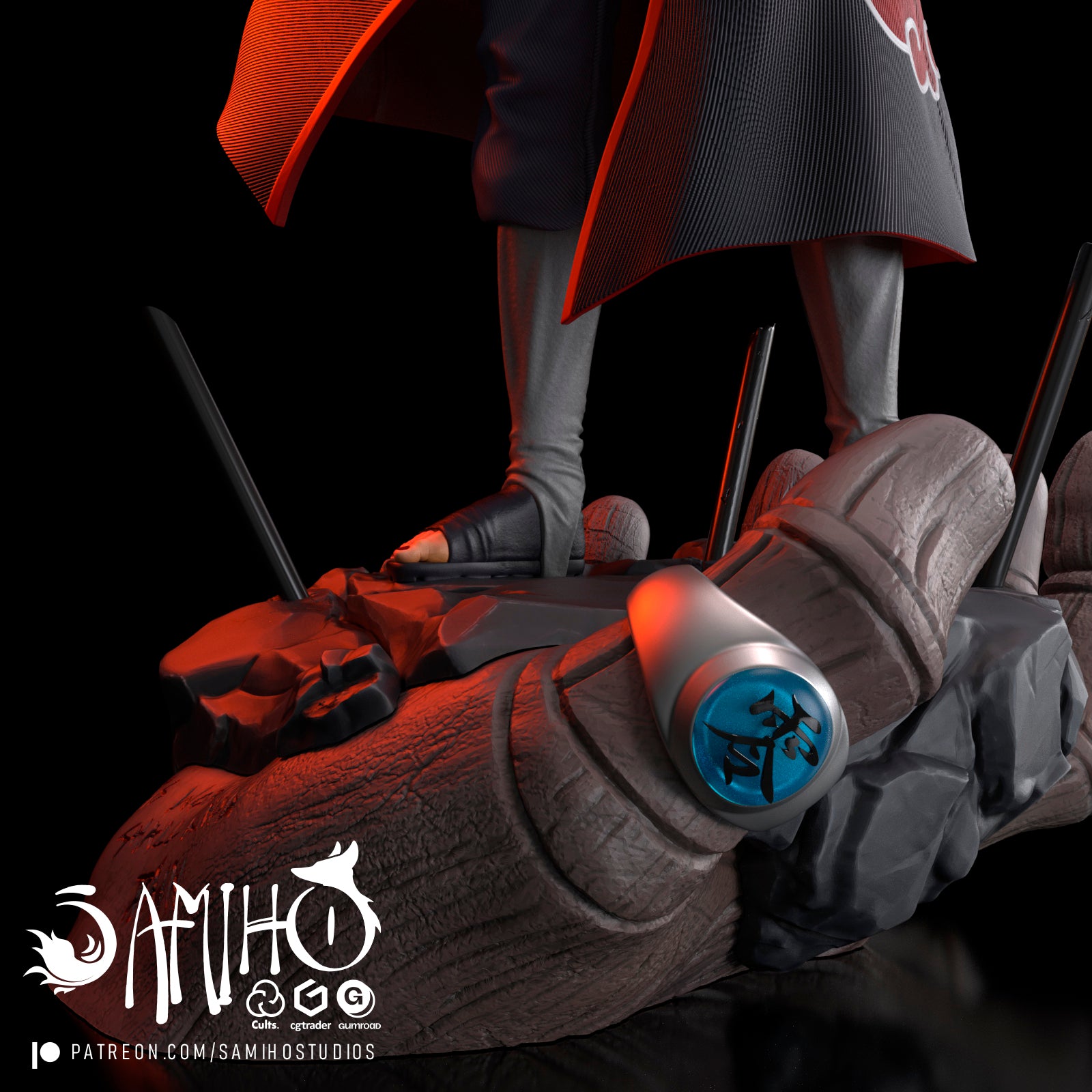 pain naruto samiho studios