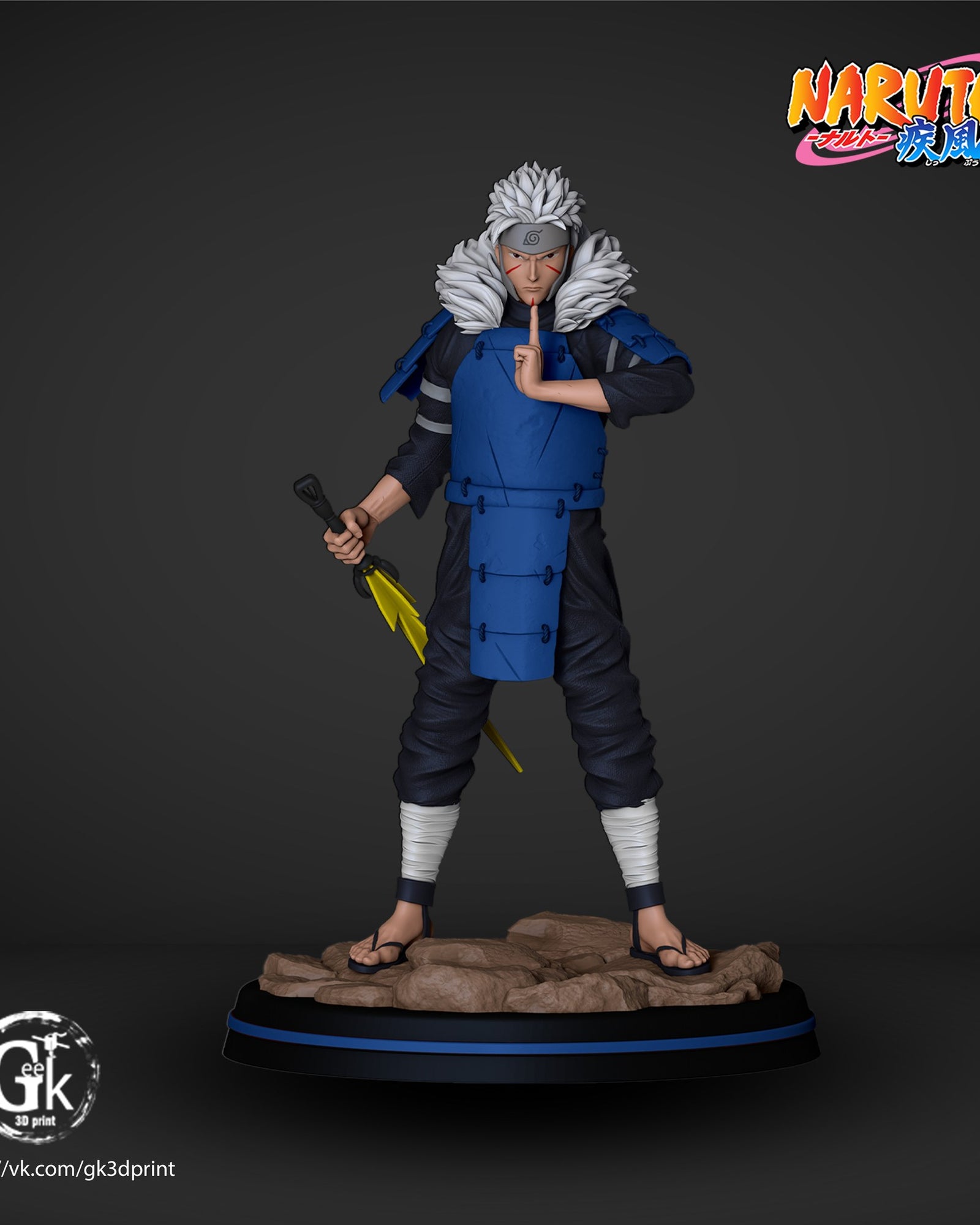 Tobirama Senju Naruto resin figure — studio preview