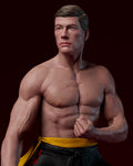 Frank Dux Bloodsport resin figure by CA 3D Studios — studio preview 1