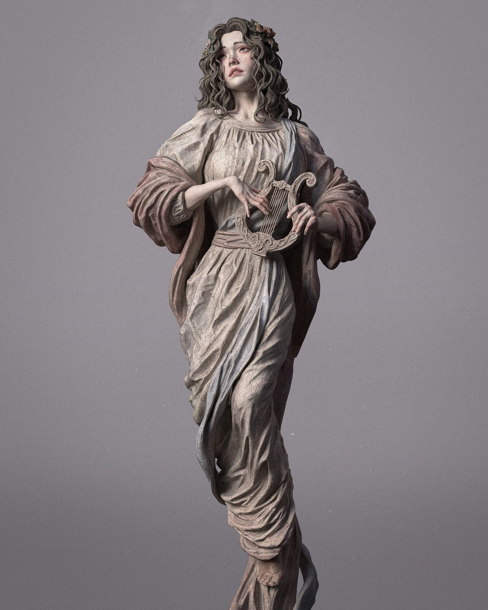 Muse _Original Characters resin figure by CA 3D Studios — studio preview 2