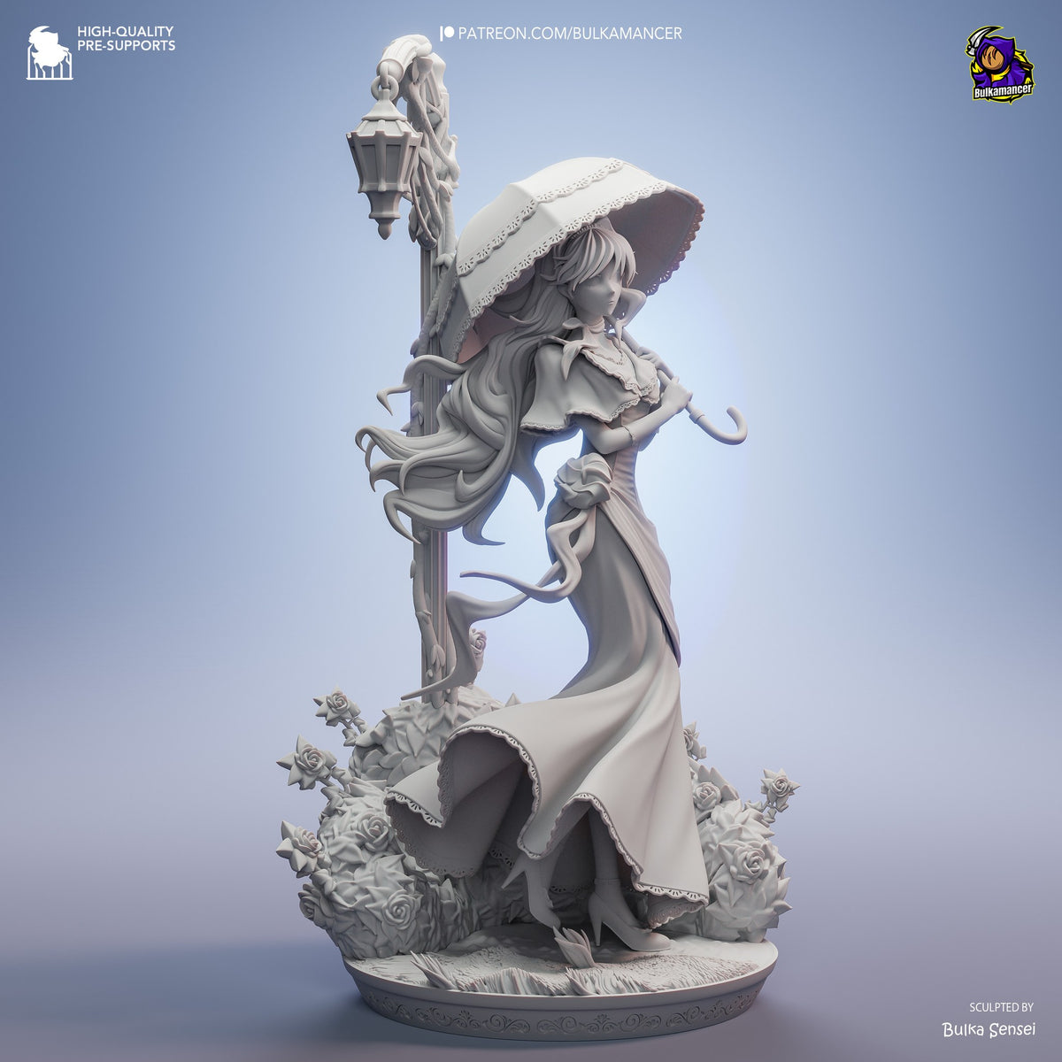 Penelope Eckhart (Villains Are Destined to Die) resin figure by Bulkamancer — studio render 16