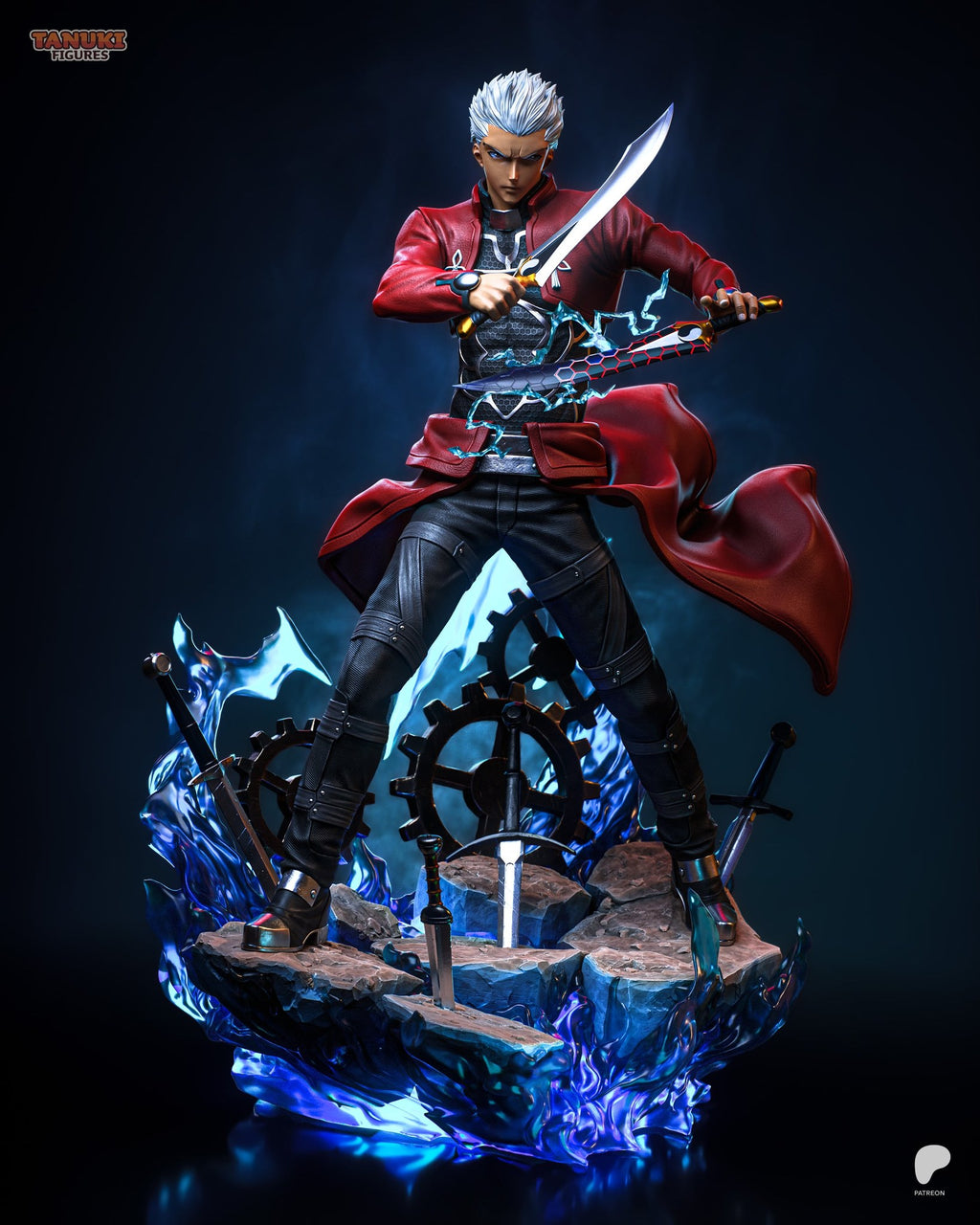 Archer (Fate) resin figure by Tanuki Figures — studio render 6