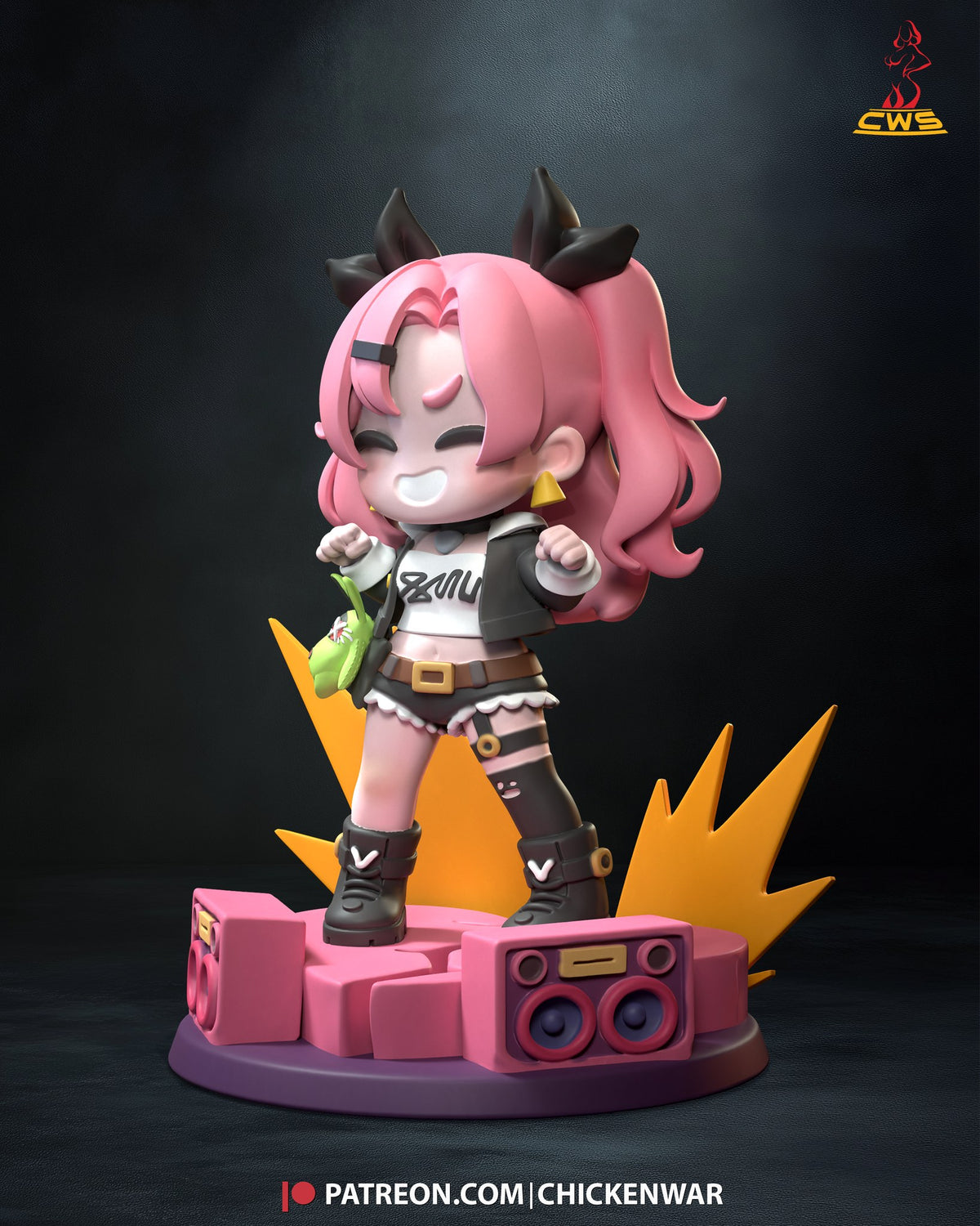 Nicole Demara (Zenless Zone Zero) resin figure by CW Studio — studio render 6