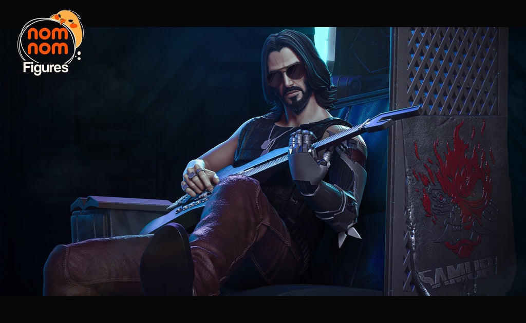 Johnny Silverhand — studio render 2