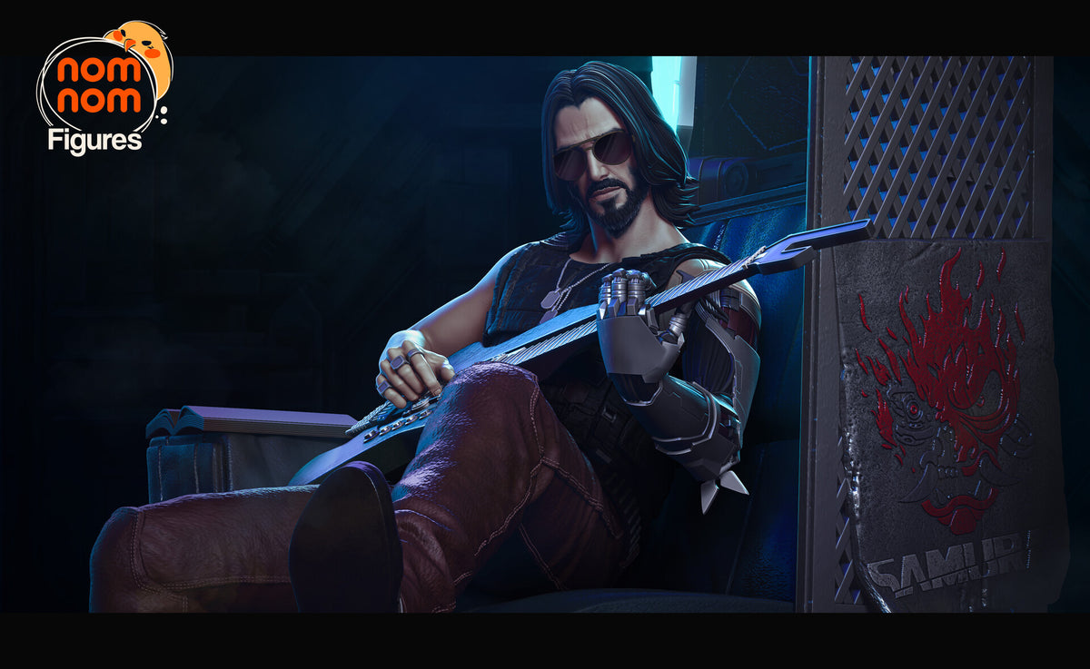 Johnny Silverhand — studio render 2