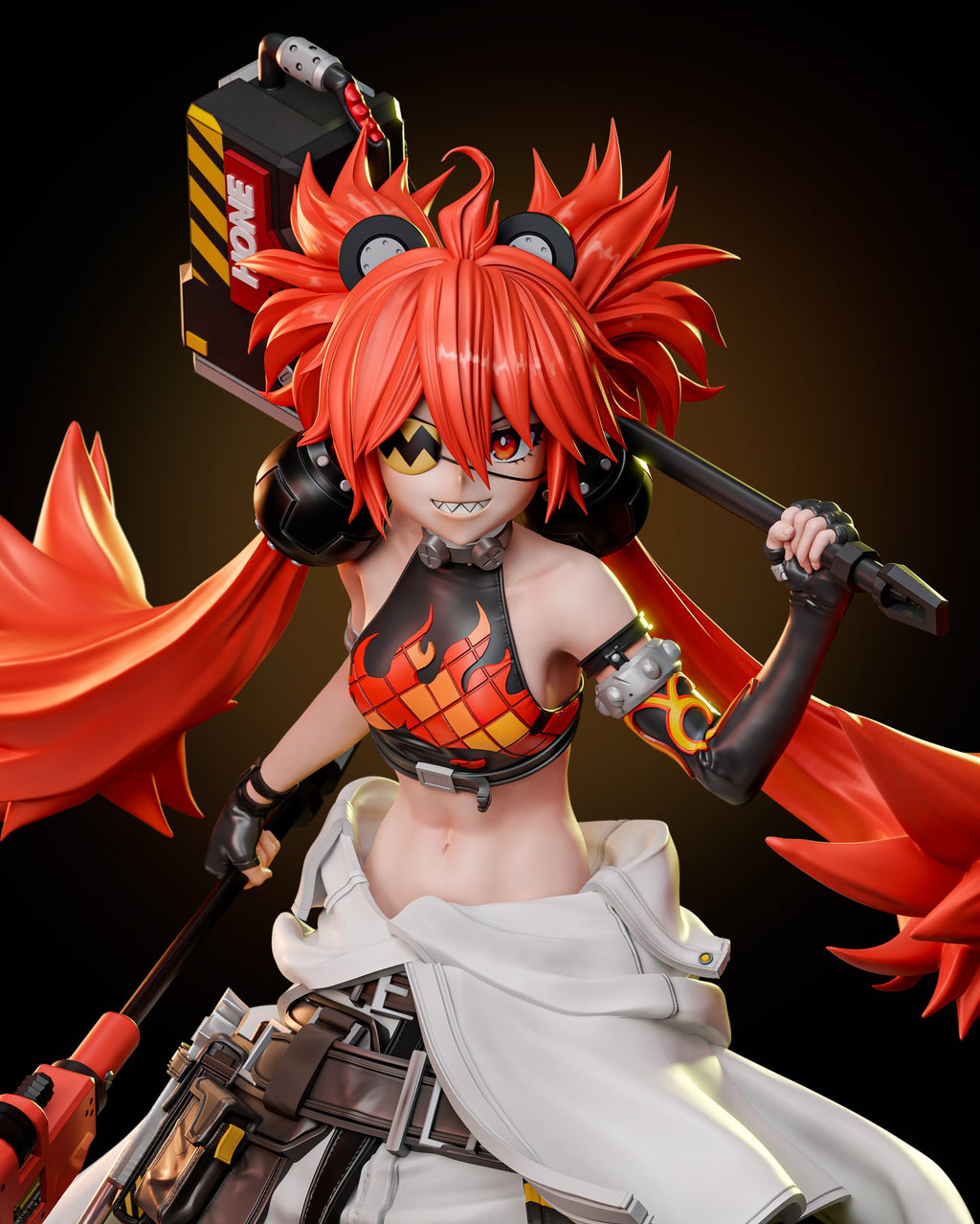 Koleda Belobog (Zenless Zone Zero) resin figure by Tenshi Figures — studio render 1
