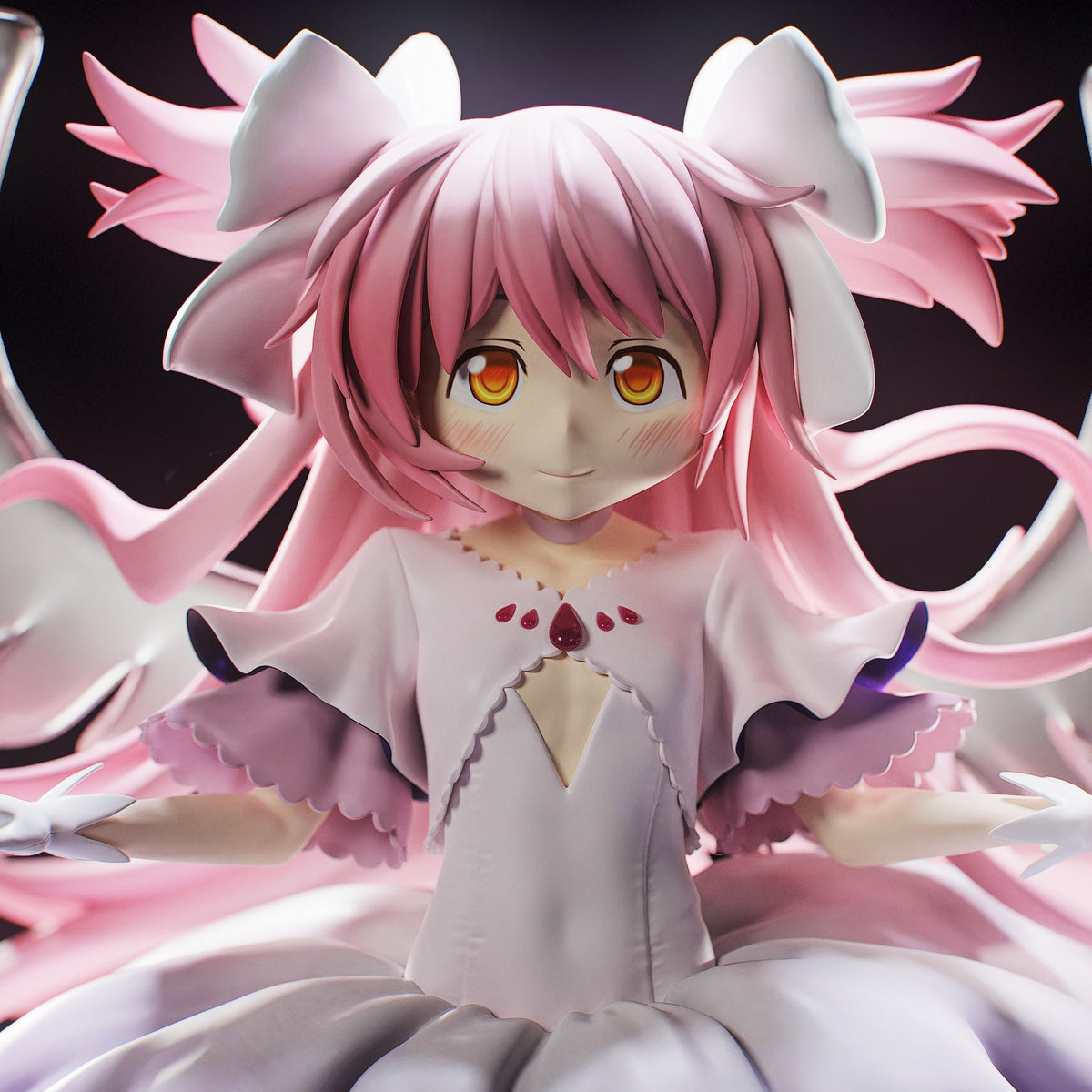 Madoka Kaname (Puella Magi Madoka Magica) resin figure by Tenshi Figures — studio render 3