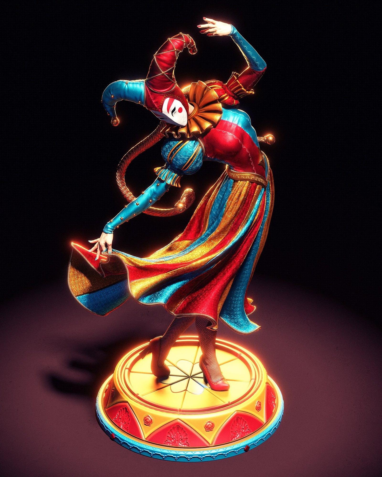 Jester — studio render 4