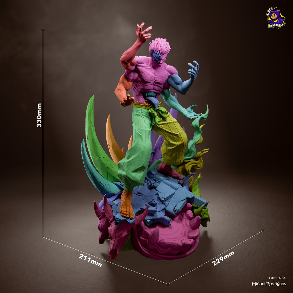 Ryomen Sukuna (Jujutsu Kaisen) resin figure by Bulkamancer — studio render 9