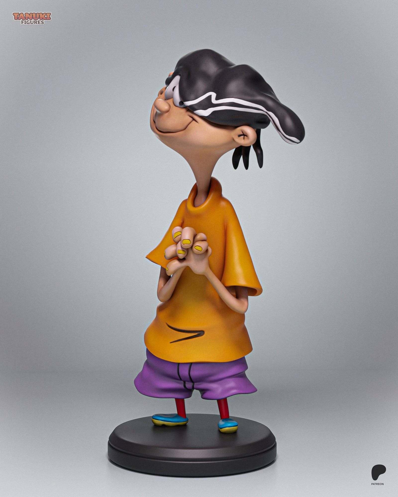 Edd (Double D) (Ed, Edd n Eddy) resin figure by Tanuki Figures — studio render 3