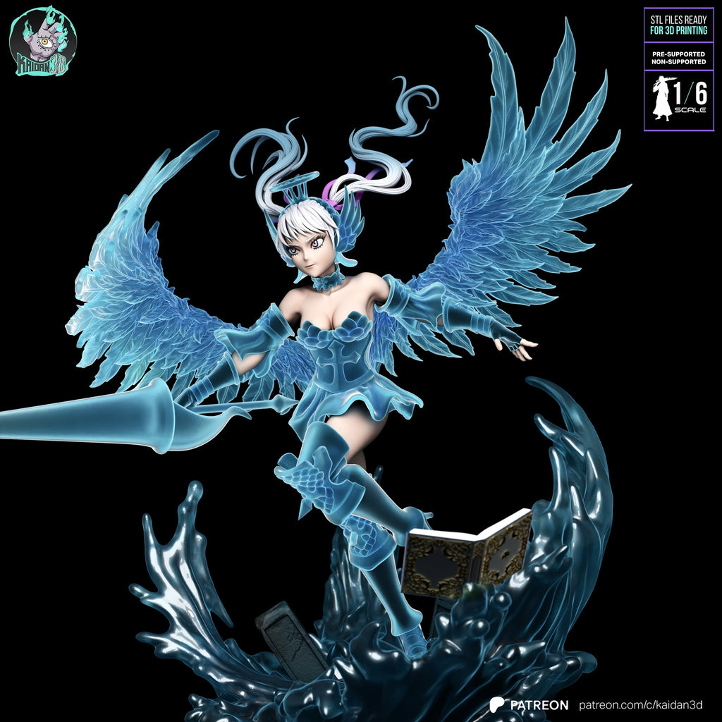 Noelle Silva (Black Clover) resin figure by Kaidan 3D — studio render 3