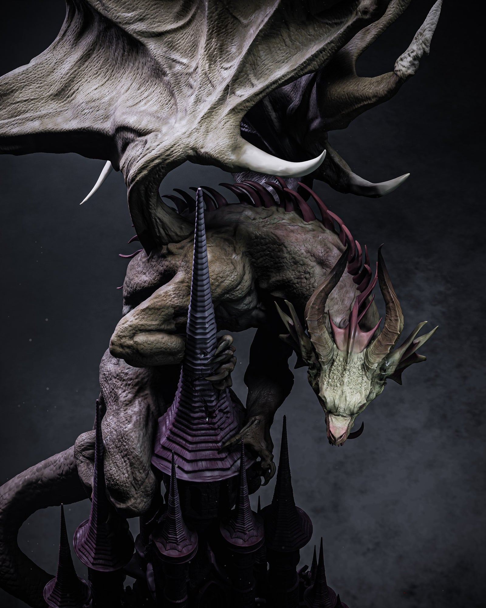 Mysterious Dragon — studio render 5