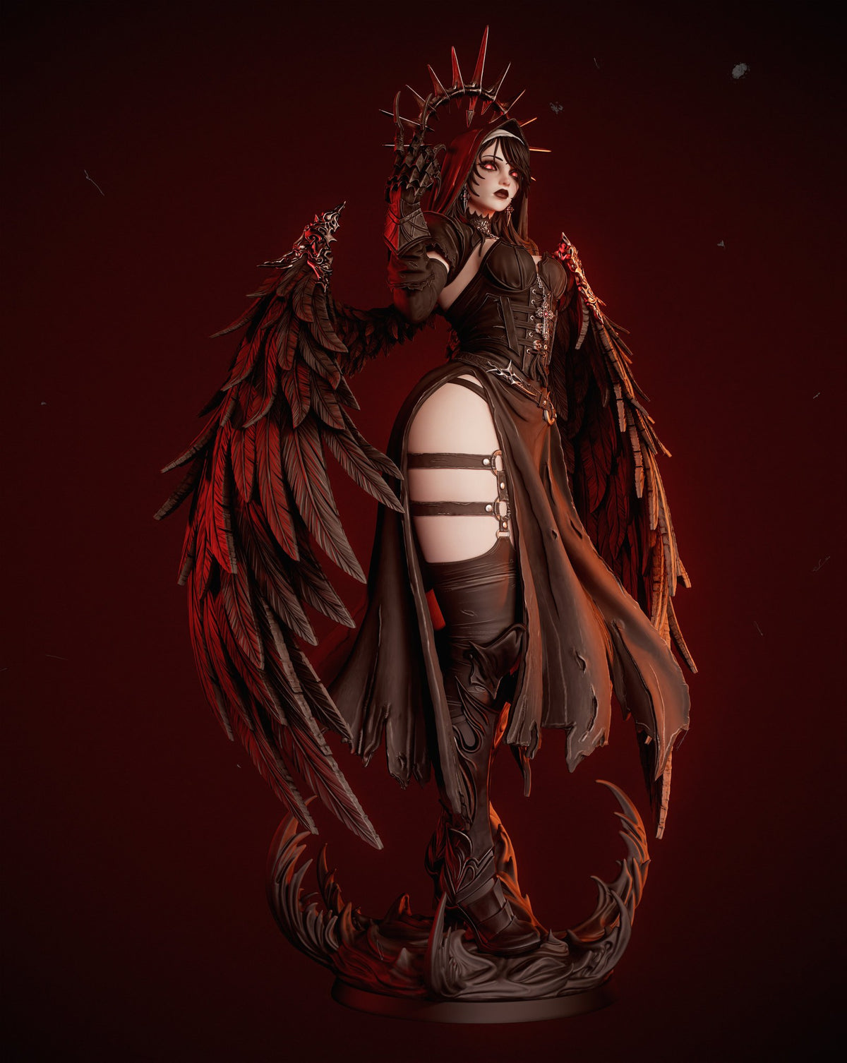 Corrupted Nun — studio render 5