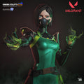 Viper (Valorant) resin figure by Shinobu Sculpts — studio render 1