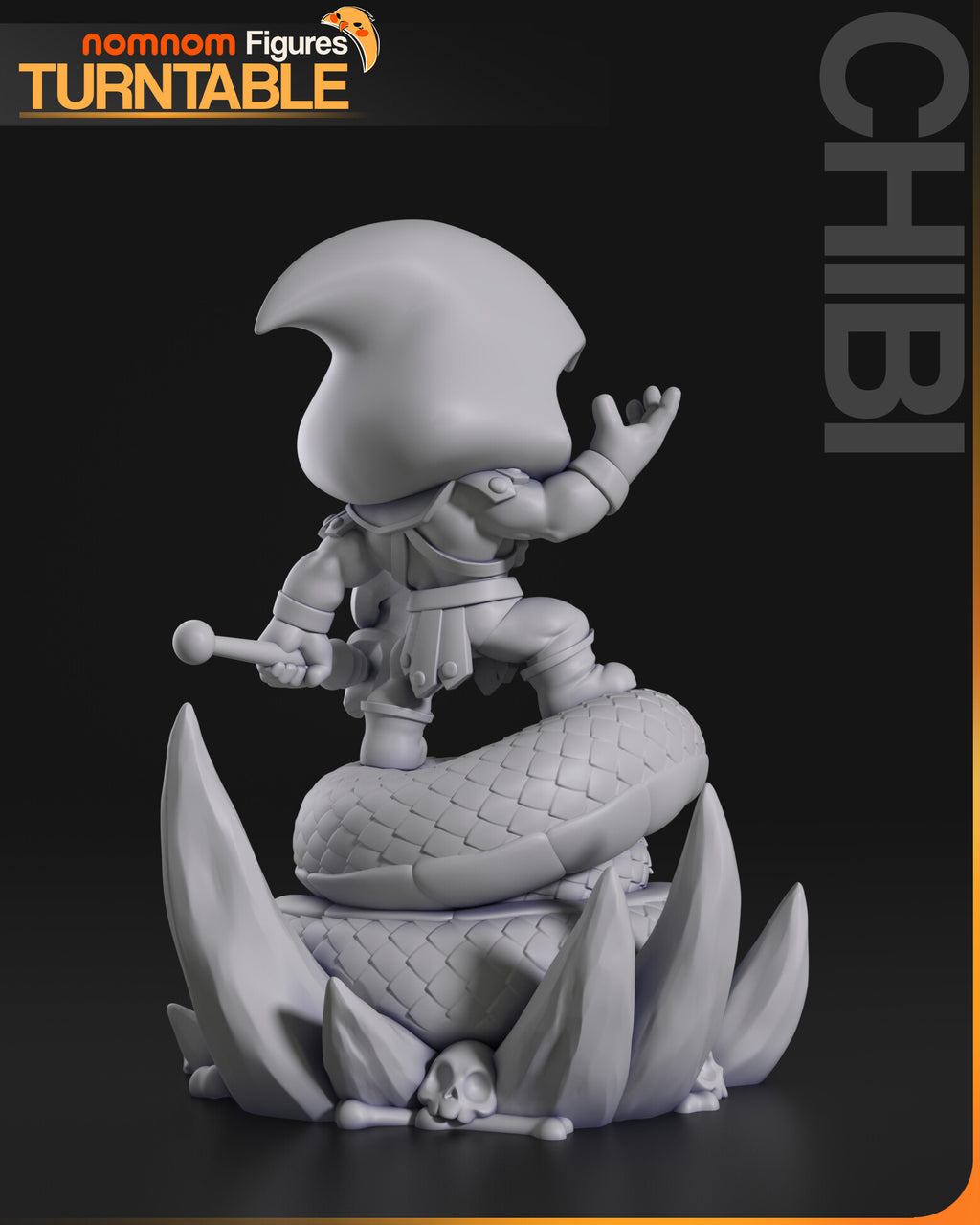 Skeletor — studio render 10
