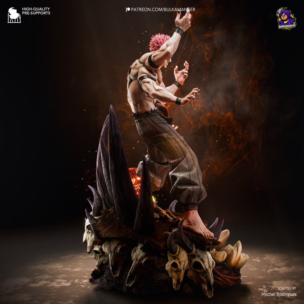 Ryomen Sukuna (Jujutsu Kaisen) resin figure by Bulkamancer — studio render 7