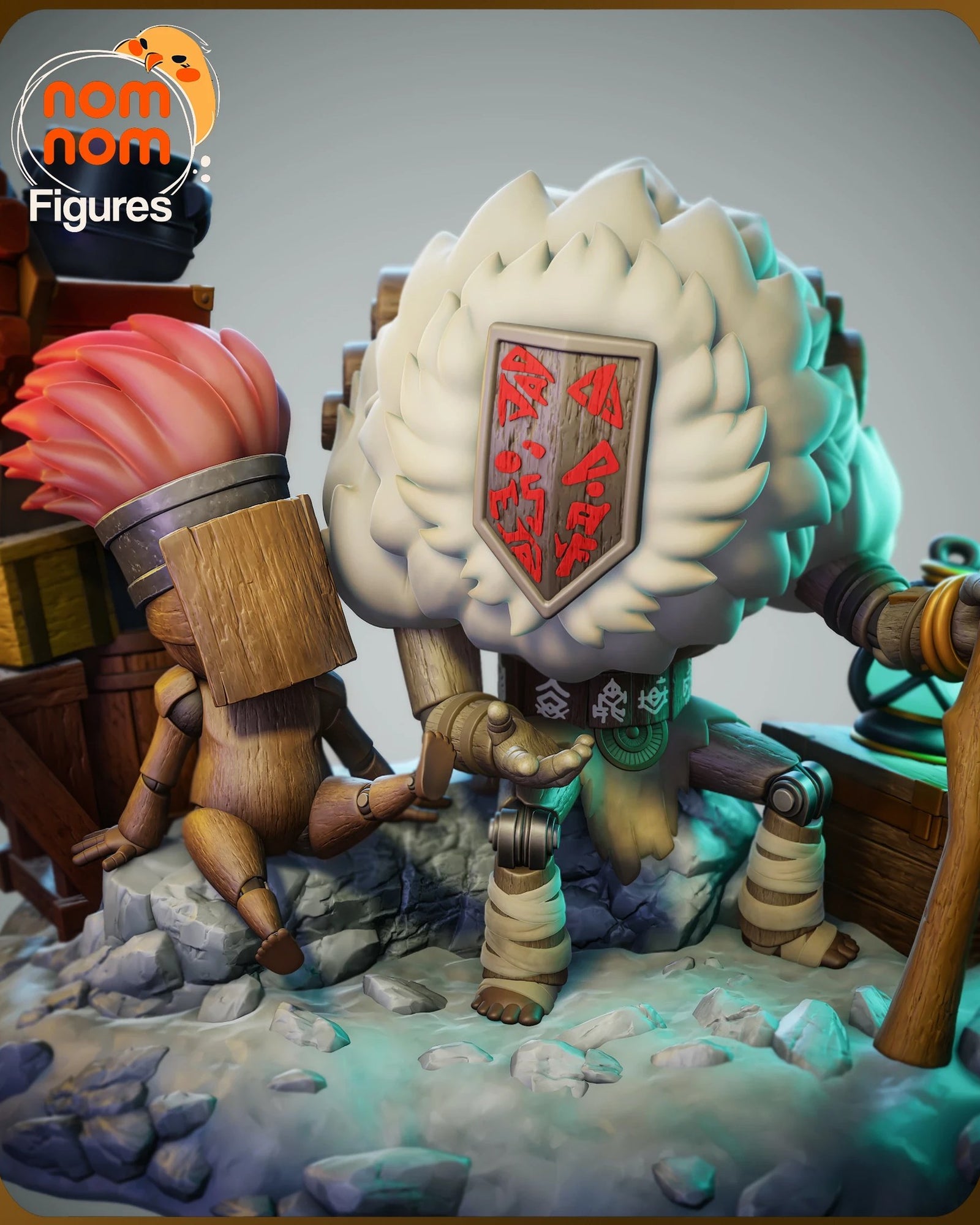Noco Clair Obscur Expedition 33 Chibi resin figure by NomNom Figures — studio preview 1