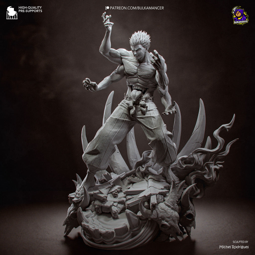 Ryomen Sukuna (Jujutsu Kaisen) resin figure by Bulkamancer — studio render 17