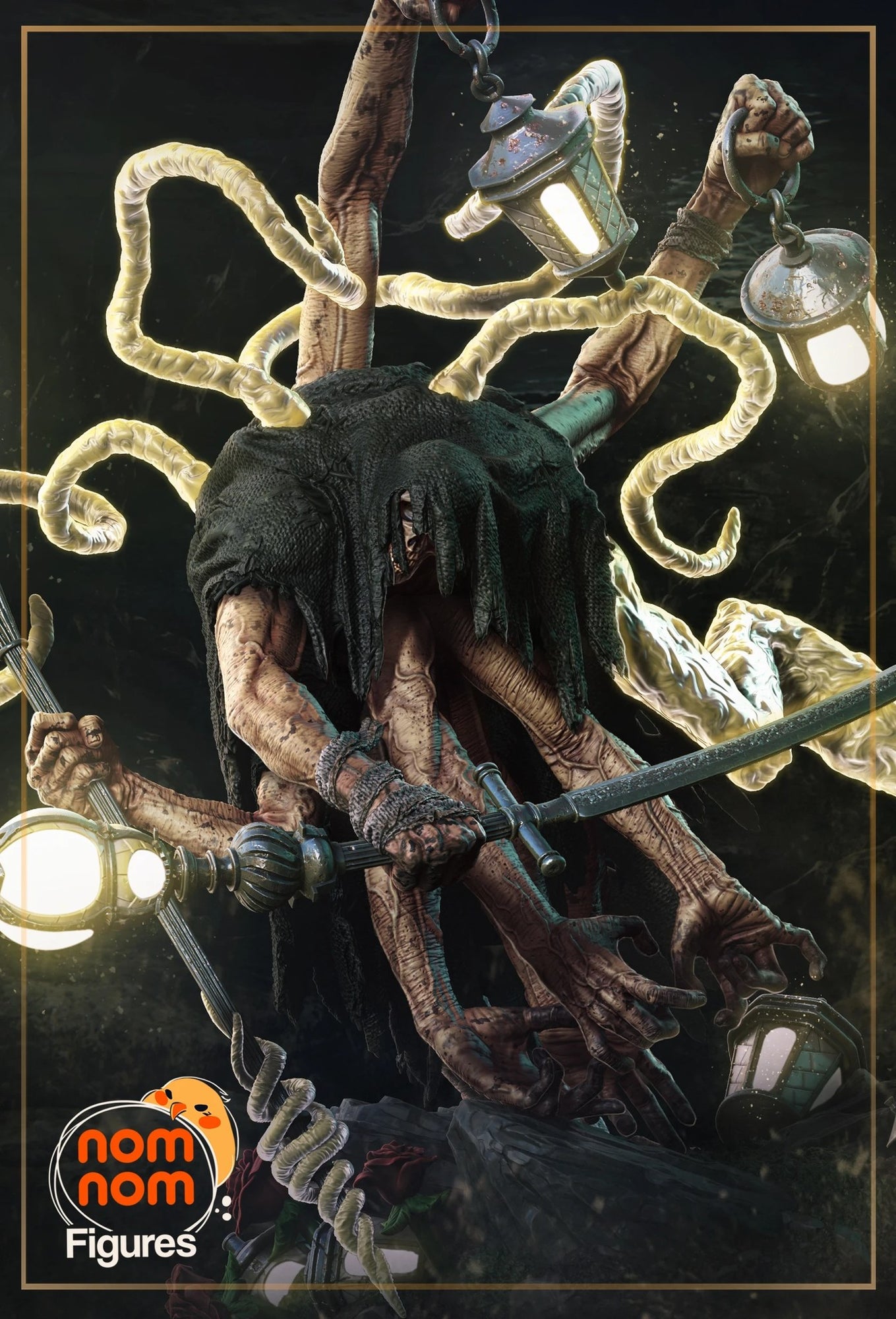 Lamp Master Clair Obscur Expedition 33 resin figure by NomNom Figures — studio preview 1