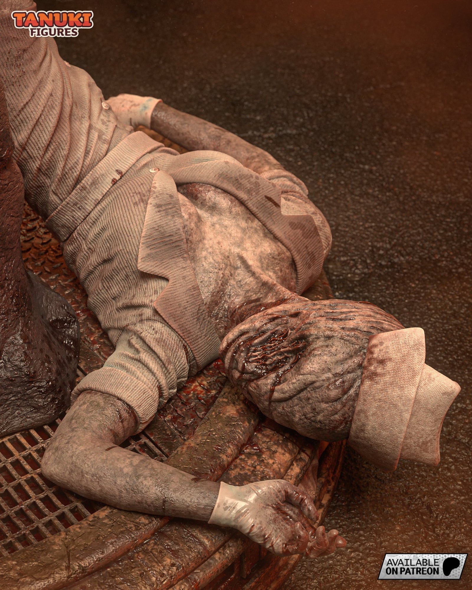 Pyramid Head (Silent Hill) resin figure by Tanuki Figures — studio render 4