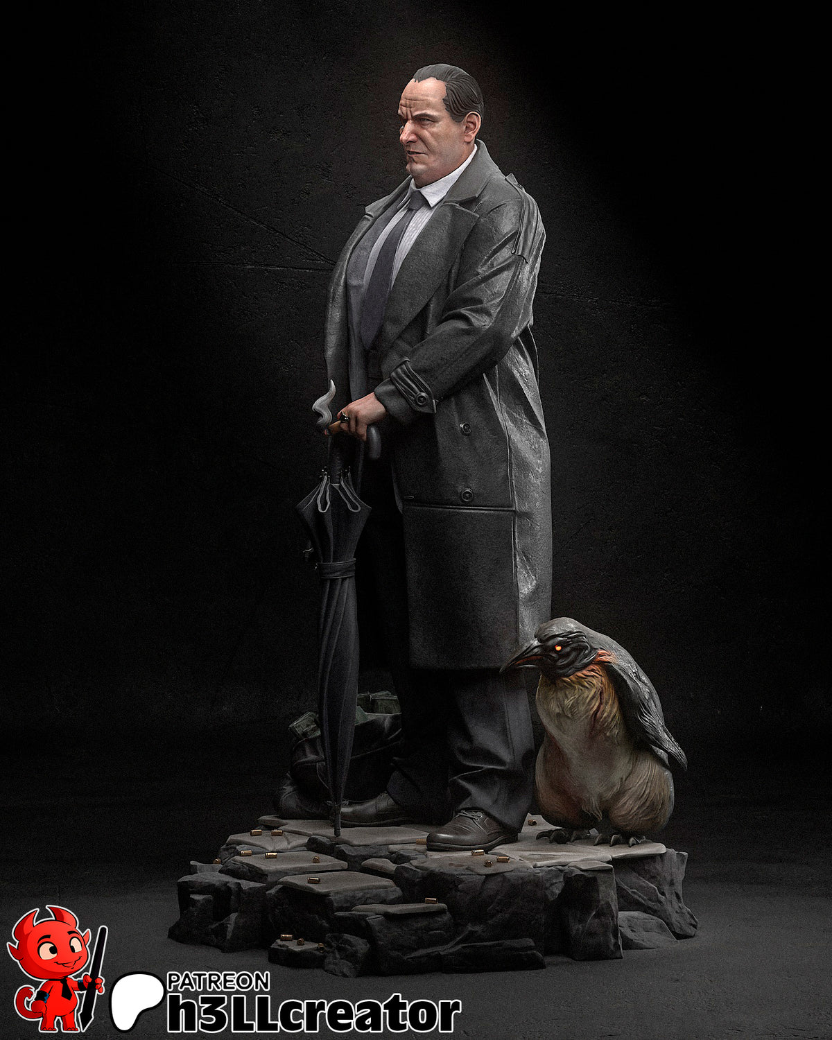 Oswald Cobb (DC) resin figure by h3LLcreator — studio render 8