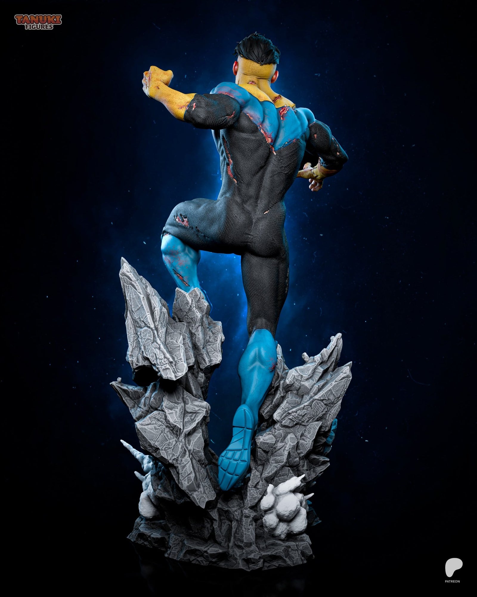 Mark Grayson (Invincible) resin figure by Tanuki Figures — studio render 4