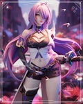 Acheron (Honkai Star Rail) resin figure by Hybris Studios — studio render 1
