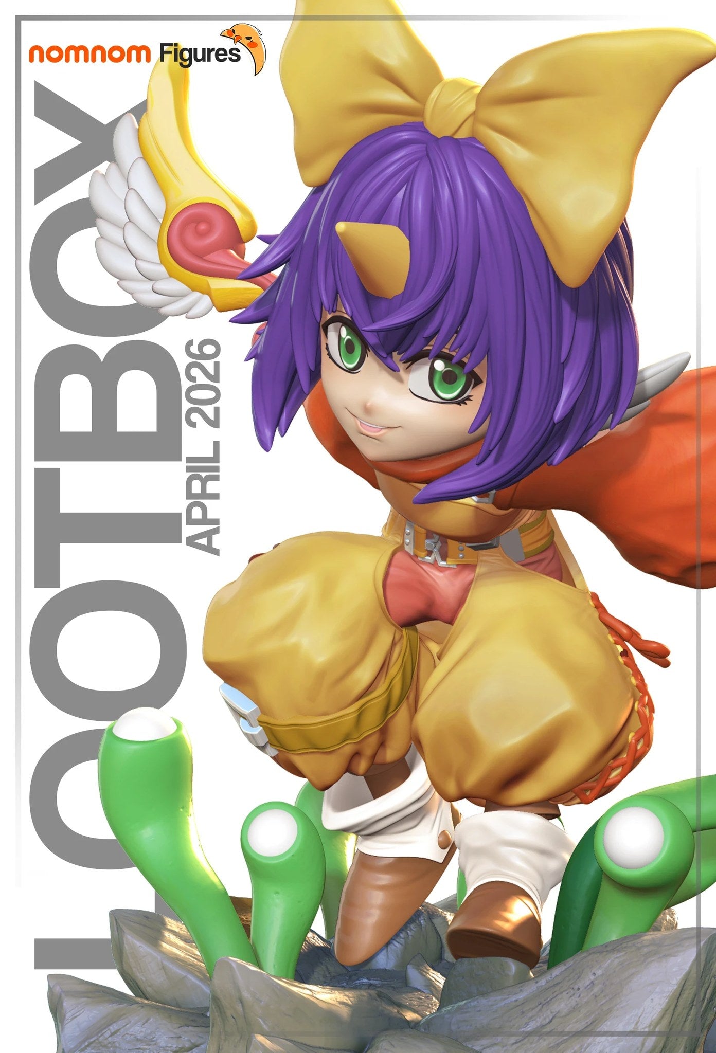 Eiko Final Fantasy resin figure by NomNom Figures — studio preview 1