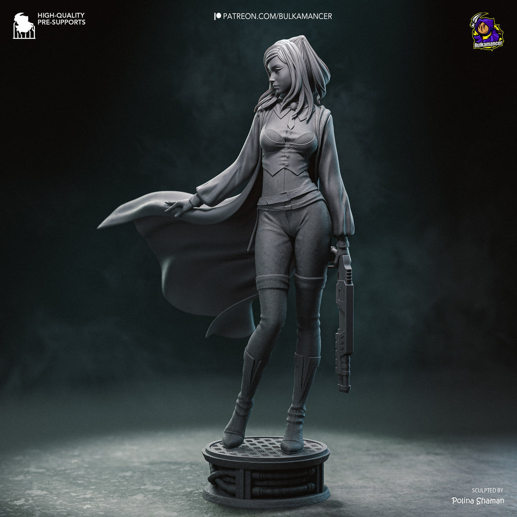 Re-L Mayer (Ergo Proxy) resin figure by Bulkamancer — studio render 14