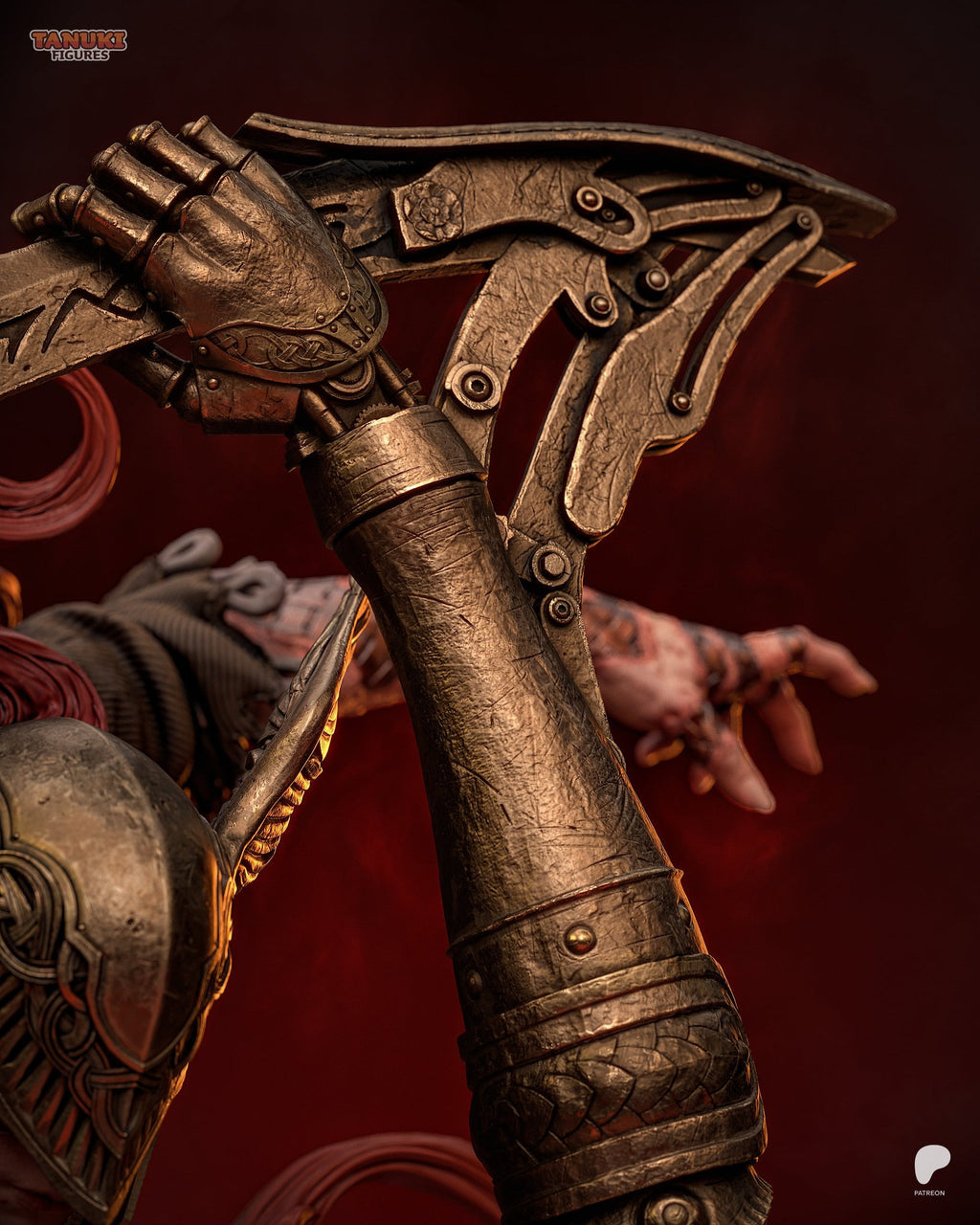 Malenia (Elden Ring) resin figure by Tanuki Figures — studio render 6