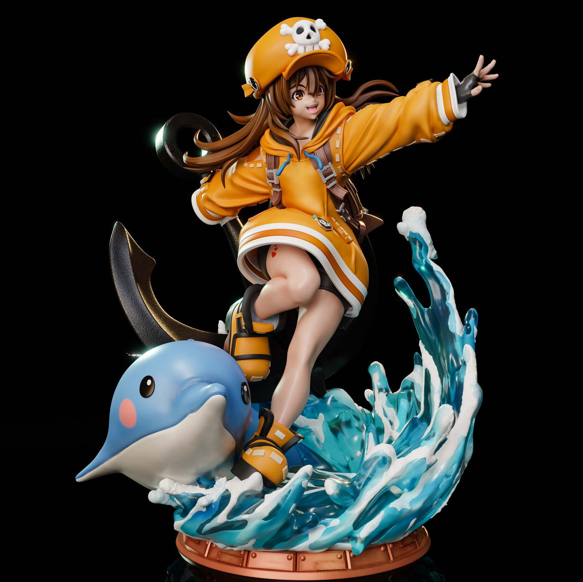 May (Guilty Gear) resin figure by Tenshi Figures — studio render 2