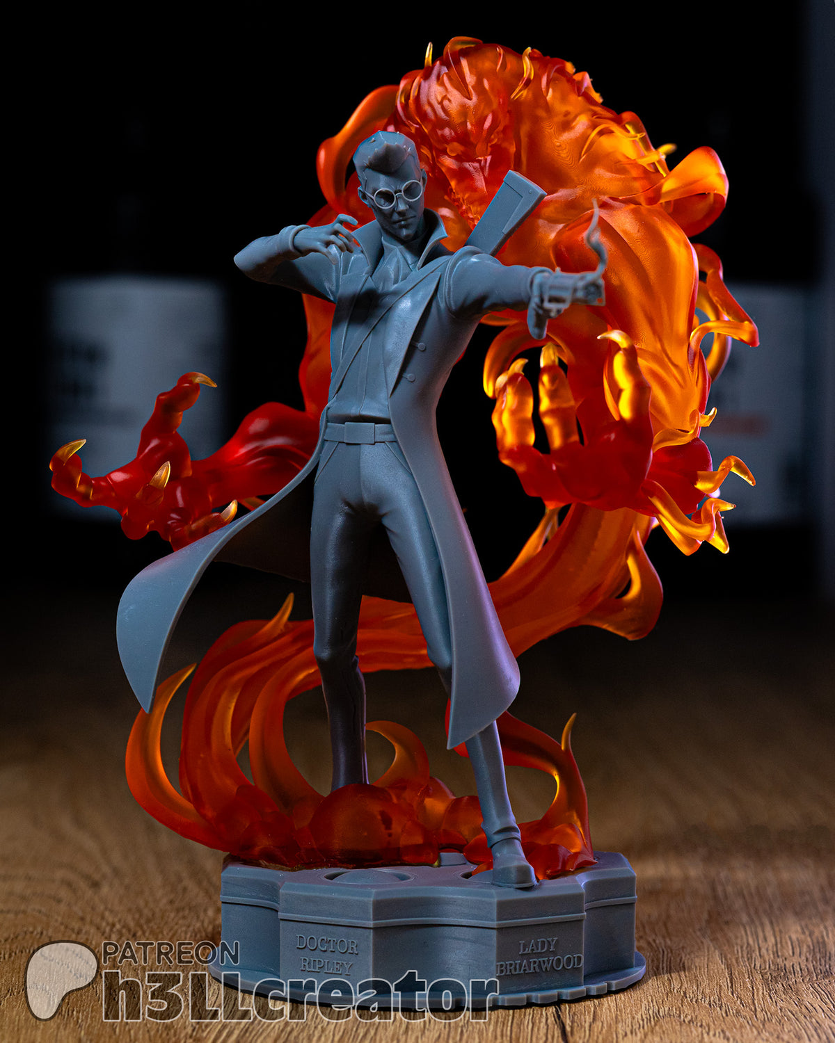 Percival de Rolo (Critical Role) resin figure by h3LLcreator — studio render 3