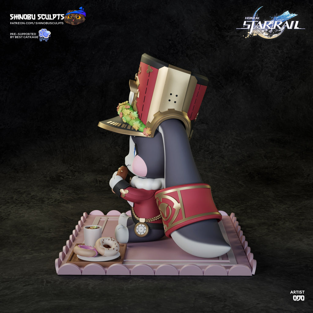 Pom-Pom (Honkai Star Rail) resin figure by Shinobu Sculpts — studio render 3