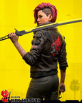 Female V (Cyberpunk 2077) resin figure by h3LLcreator — studio render 1