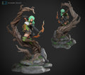 High-Elf Archer Goblin Slayer resin figure by NomNom Figures — studio preview 1
