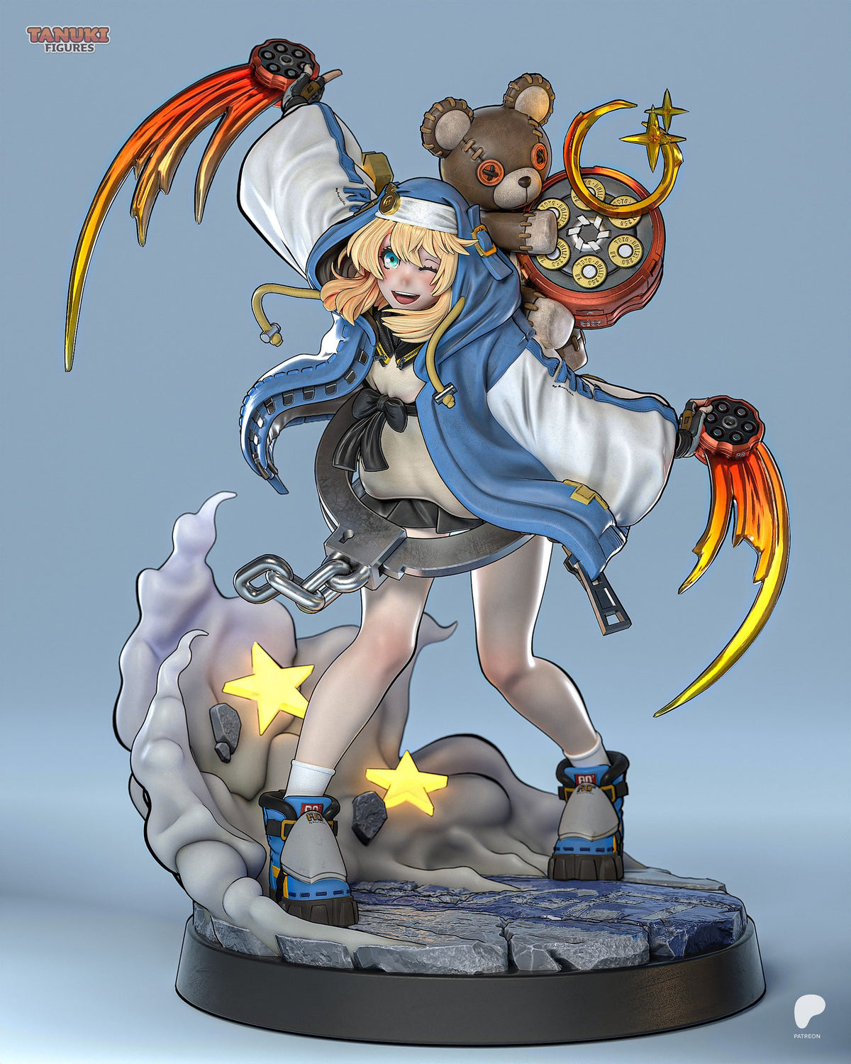 Bridget (Guilty Gear) resin figure by Tanuki Figures — studio render 1