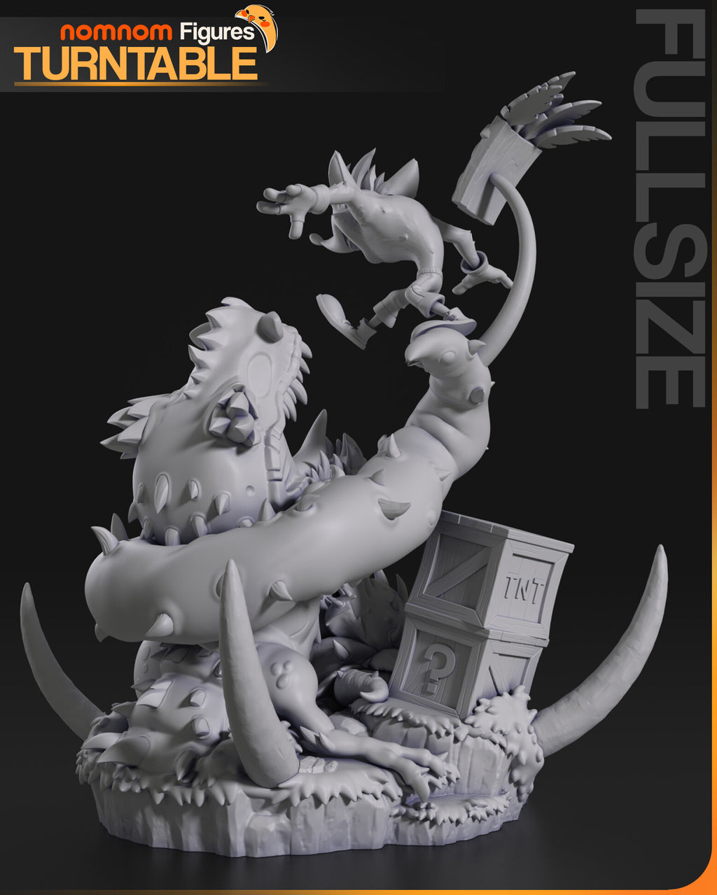 Crash Bandicoot — studio render 7