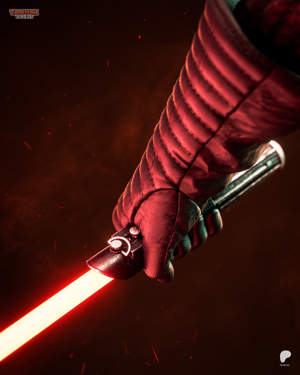 Darth Vader (Star Wars) resin figure by Tanuki Figures — studio render 5