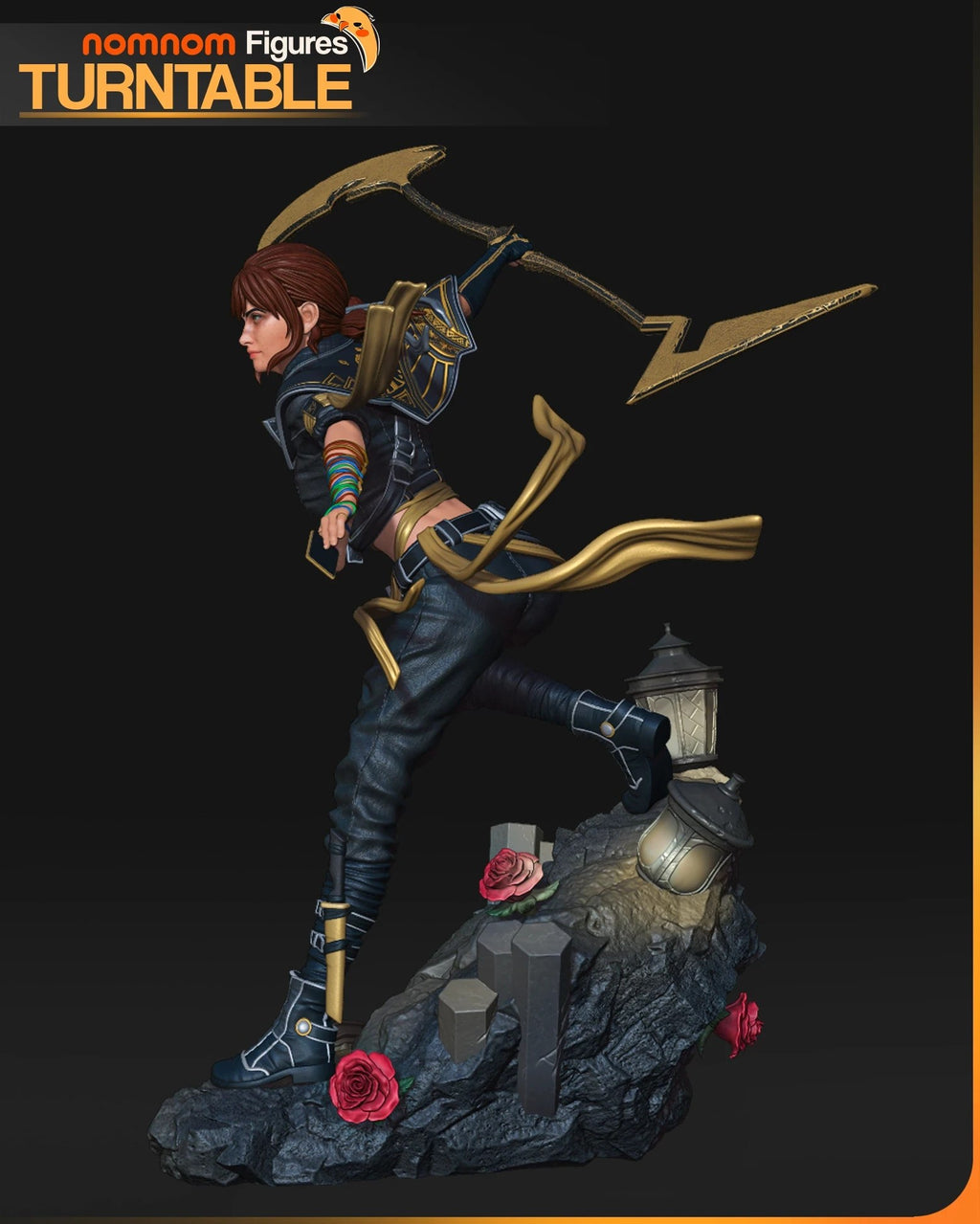 Sciel Clair Obscur Expedition 33 resin figure by NomNom Figures — studio preview 5