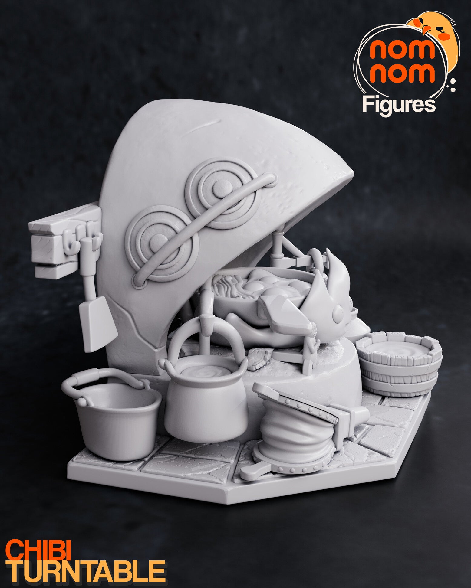 Calcifer — studio render 7