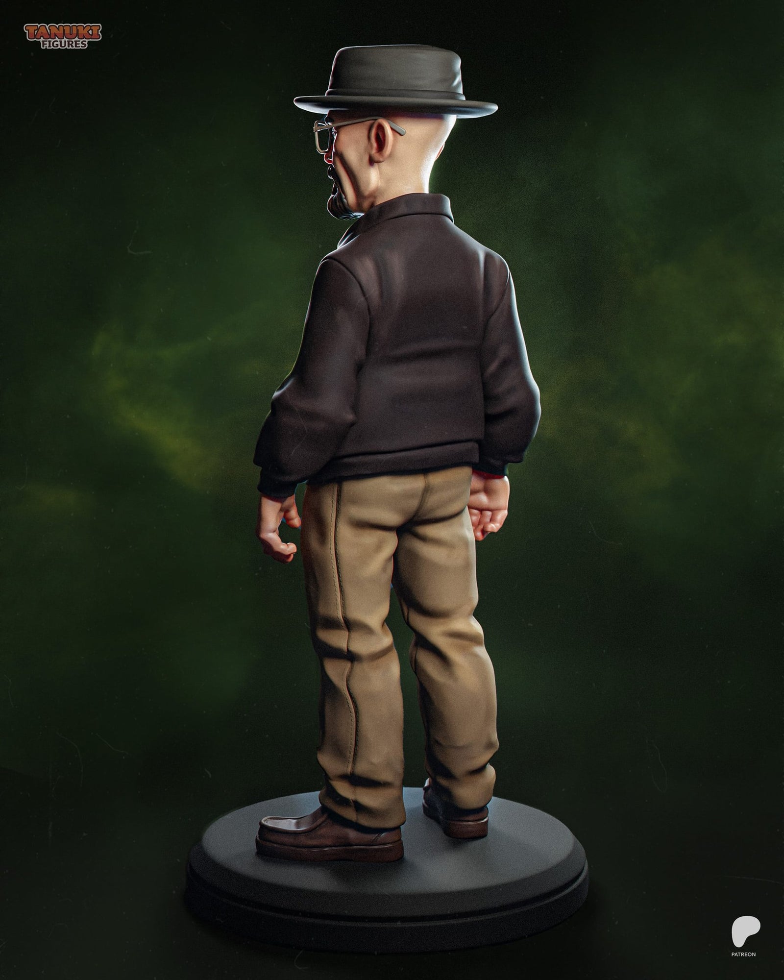 Walter White (Breaking Bad) resin figure by Tanuki Figures — studio render 4