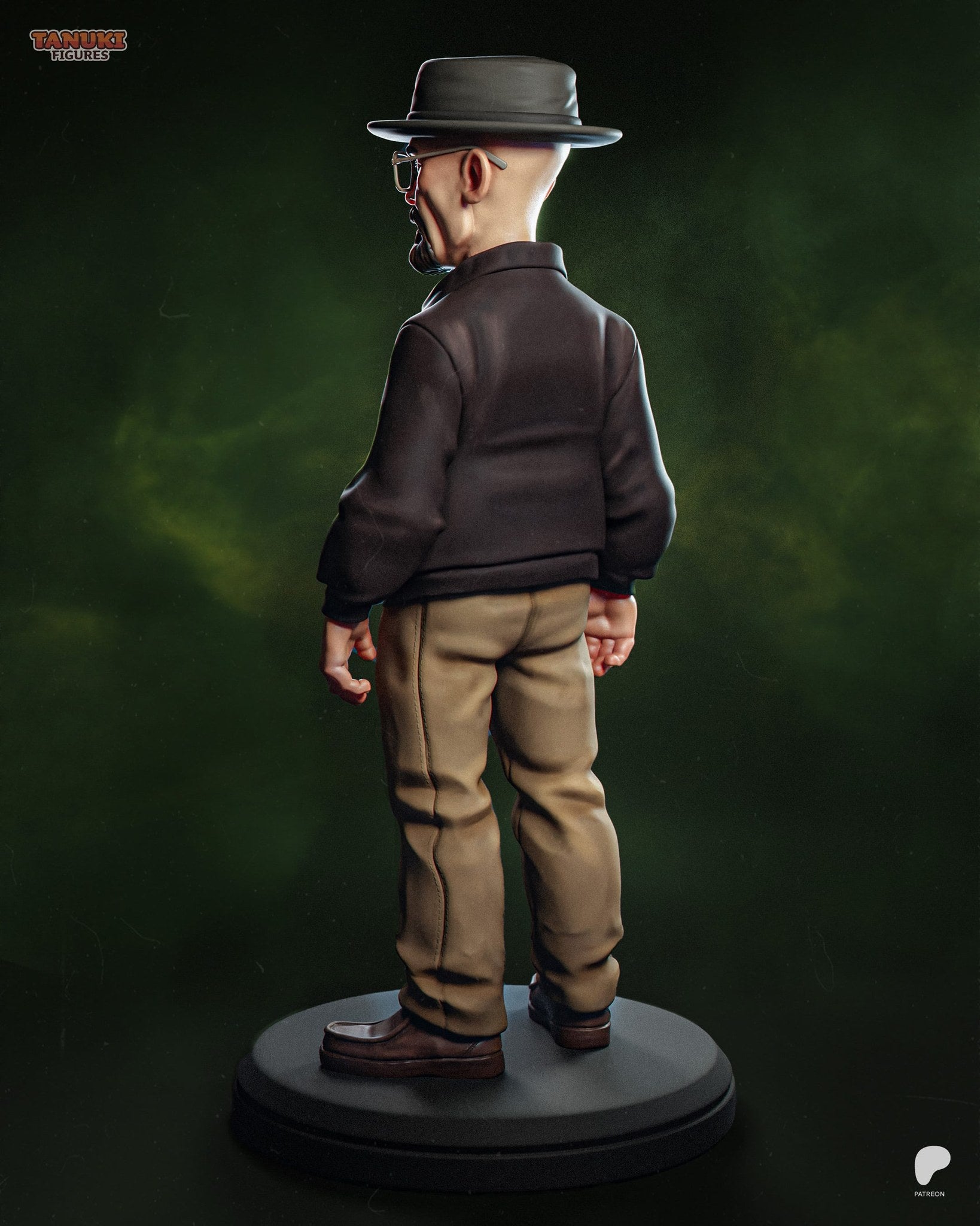 Walter White (Breaking Bad) resin figure by Tanuki Figures — studio render 4