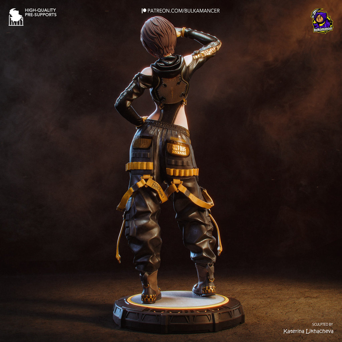 Lily Artemis II (Stellar Blade) resin figure by Bulkamancer — studio render 5