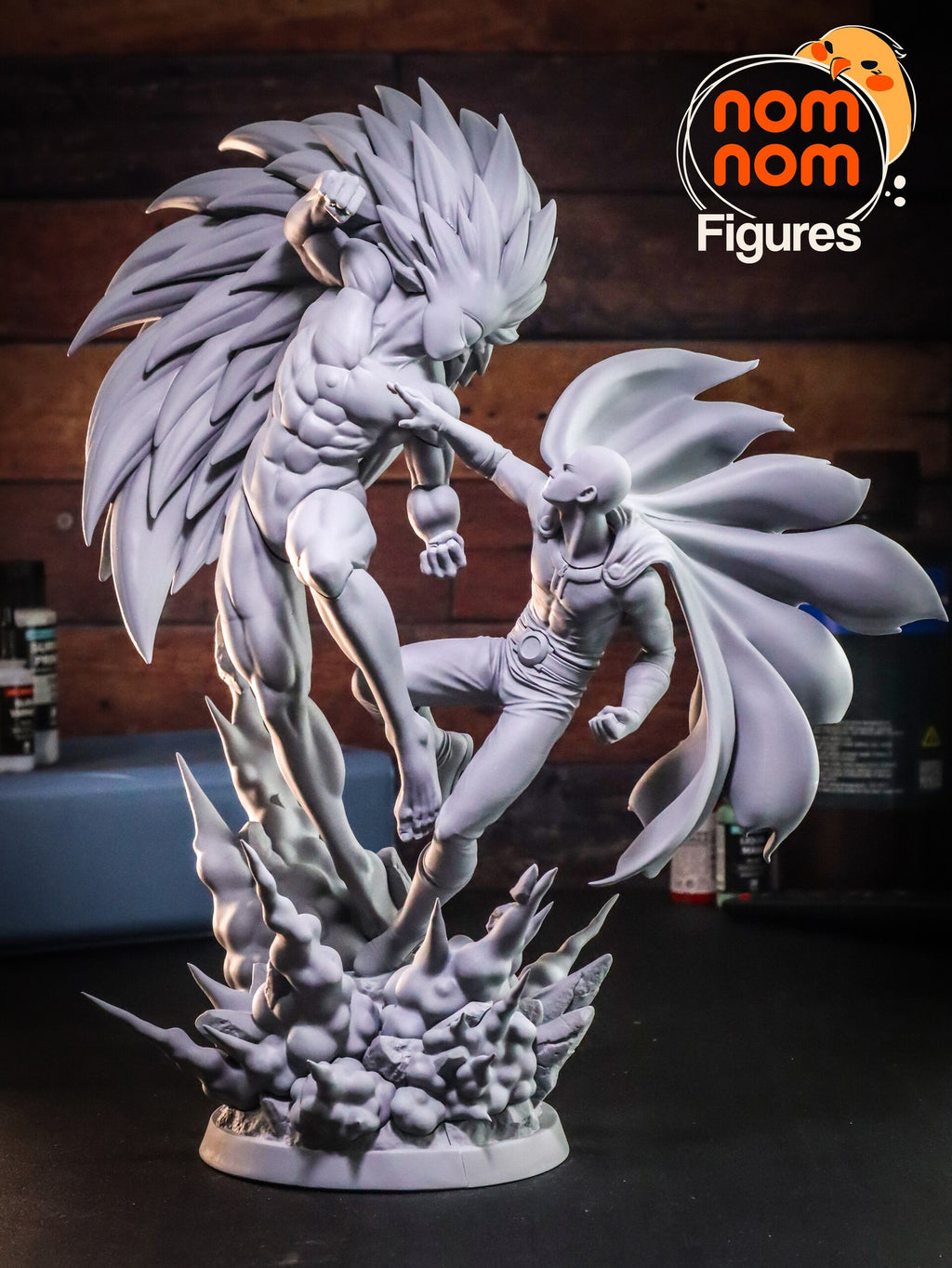 Saitama vs Boros — studio render 8