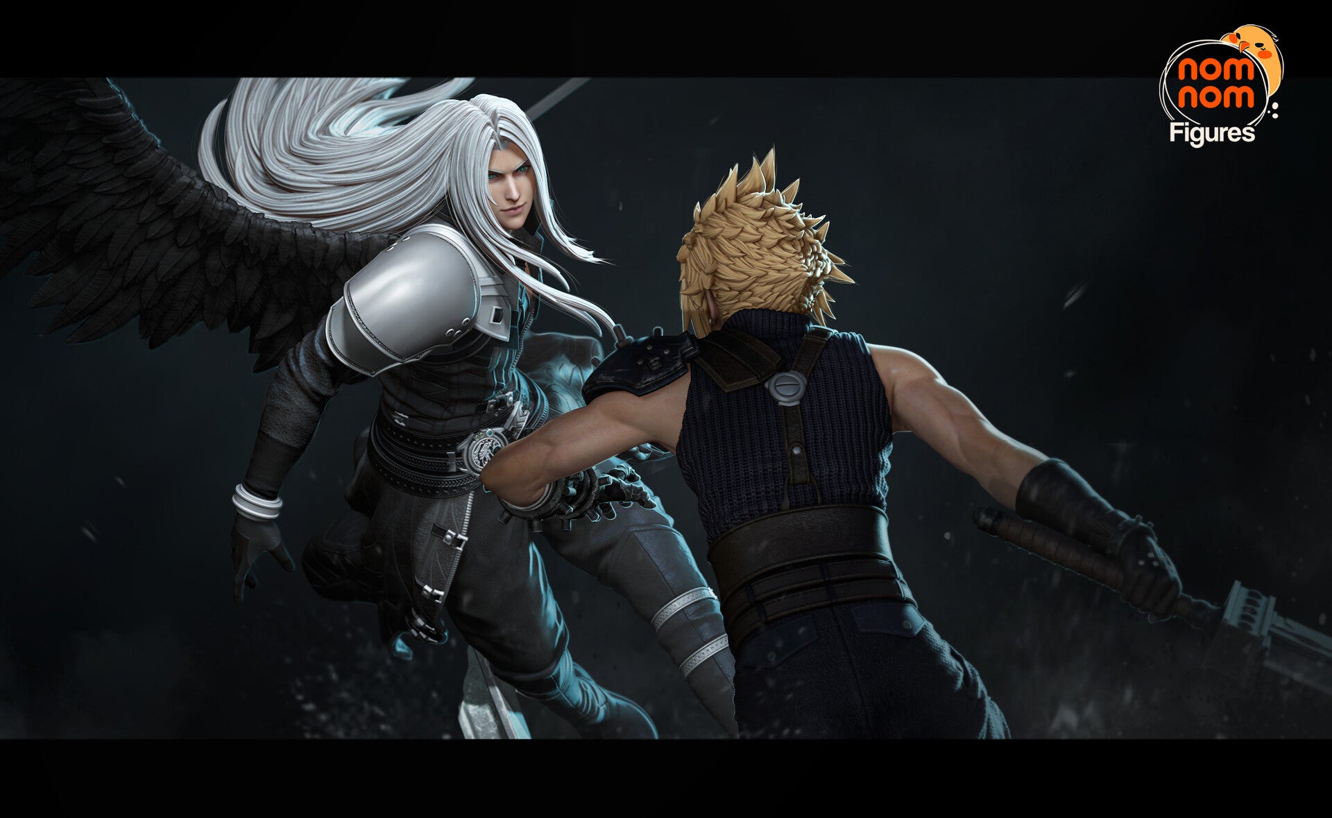 Cloud Strife — studio render 4