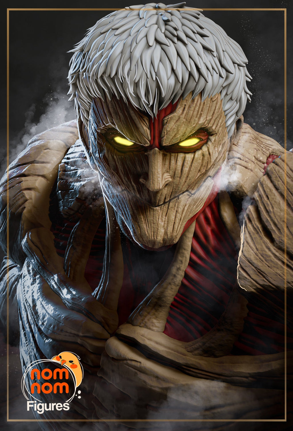 Armored Titan Attack on Titan resin figure by NomNom Figures — studio preview 1