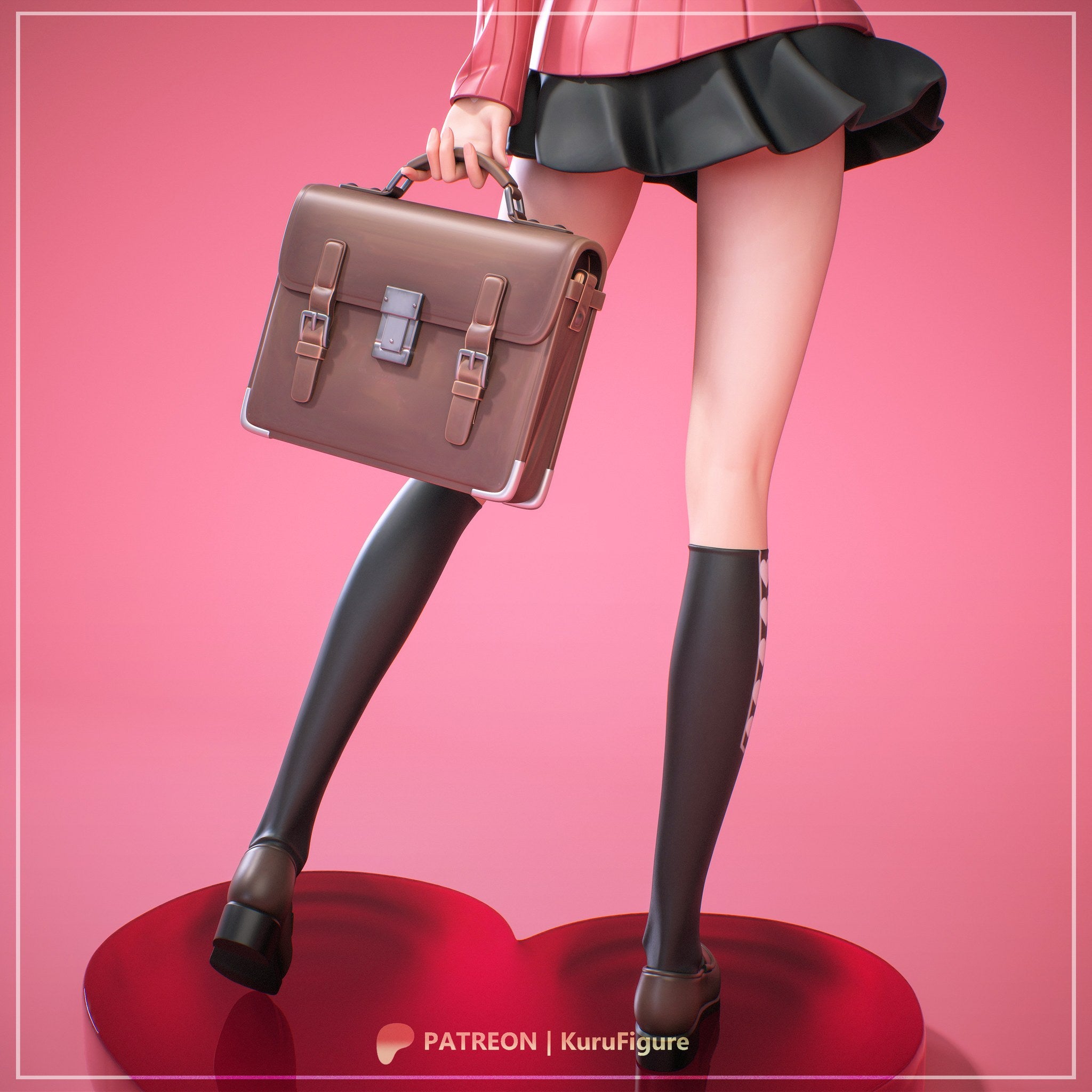 Yukari Takeba (Persona 3) resin figure by Kuru Figures — studio render 7