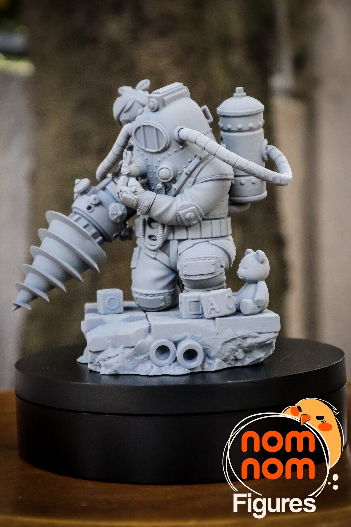 Big Daddy and Little Sister — studio render 3