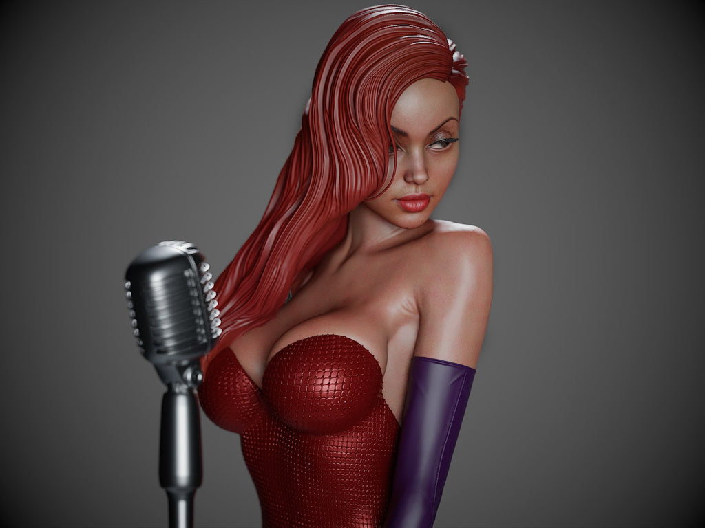 Jessica Rabbit — studio render 3