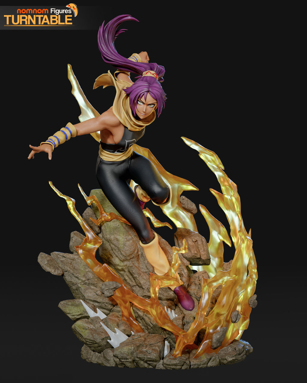 Yoruichi Shihoin — studio render 13